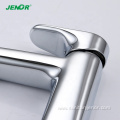 Square Saving Water Brass Bathroom Basin Faucet